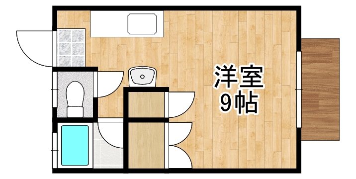 ヨシミツハイツ 間取り