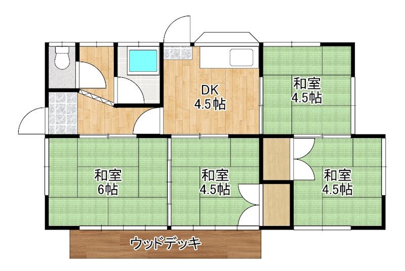 鹿児島県霧島市隼人町内山田 間取り