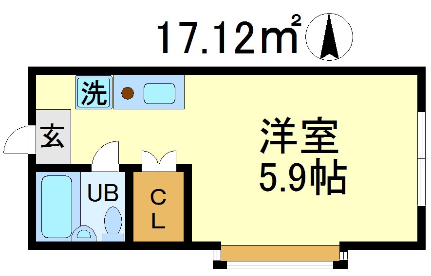 パールマンション千歳船橋 201号室 間取り