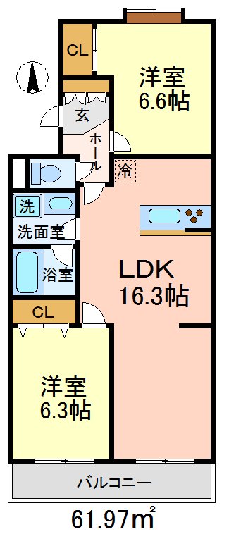 ガーデンホームズ豪徳寺 間取り