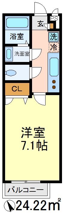 アンソレイユ.y 間取り