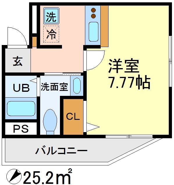 LANZ松原 間取り図