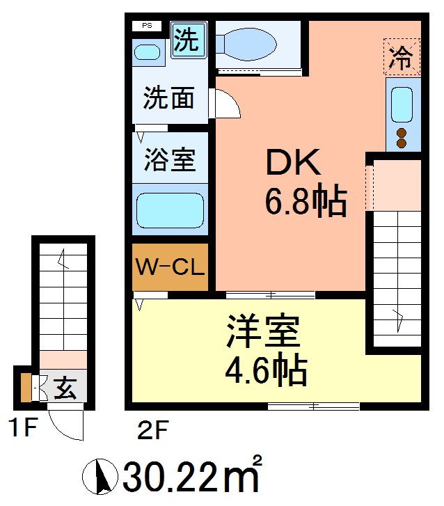 ミハス梅ヶ丘 間取り図