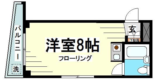 名倉堂ビル 201号室 間取り