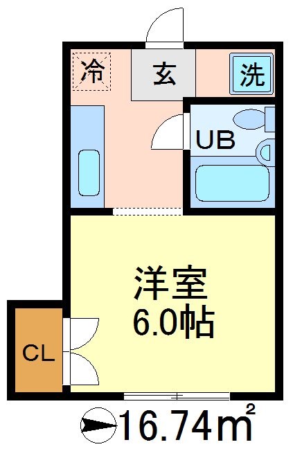 メゾン美光 間取り図