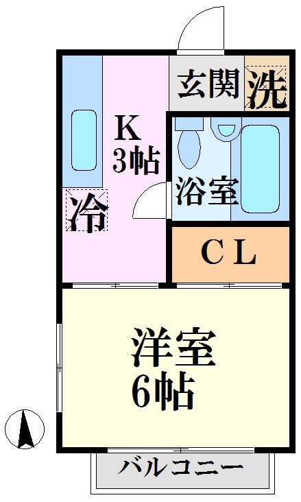 コロニアルハイツ 間取り