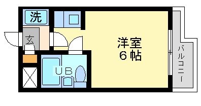 メインステージ経堂 間取り図