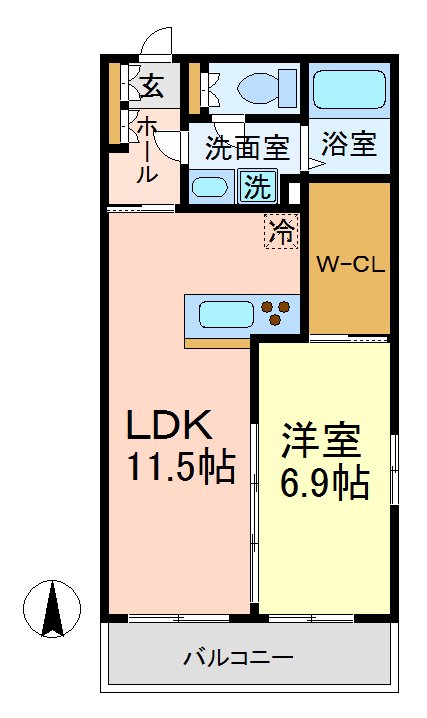 プレジオ桜丘 間取り