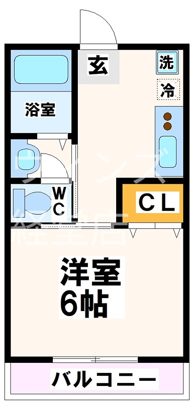 ドウェル祖師谷 間取り図