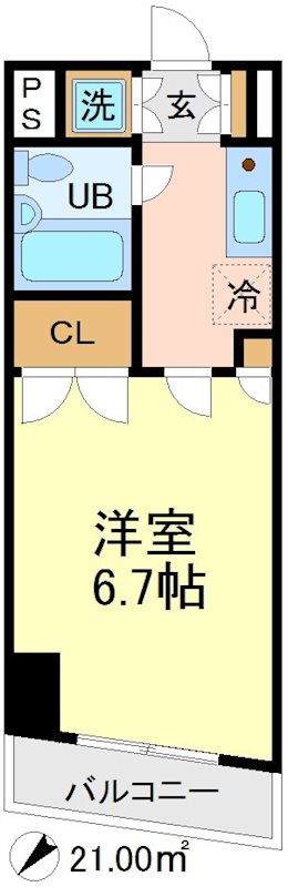 パラッツォ・エンメ 202号室 間取り