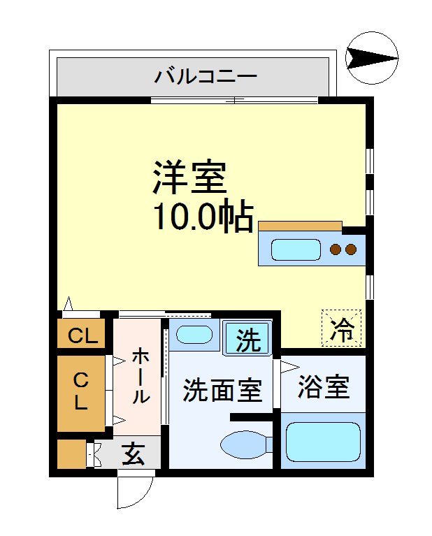 グランデュール成城 202号室 間取り