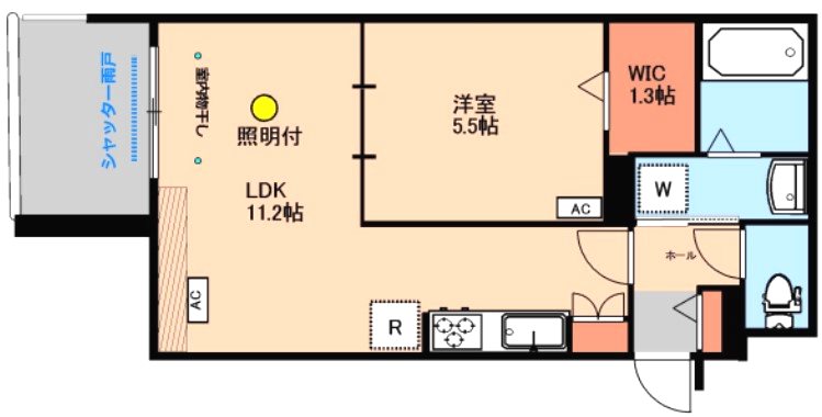 プラージュ（Plage）船橋 105号室 間取り