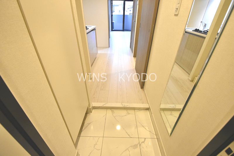 フレシア経堂 玄関