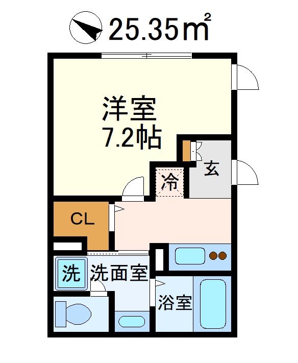 レグノ・ヴェント 301号室 間取り