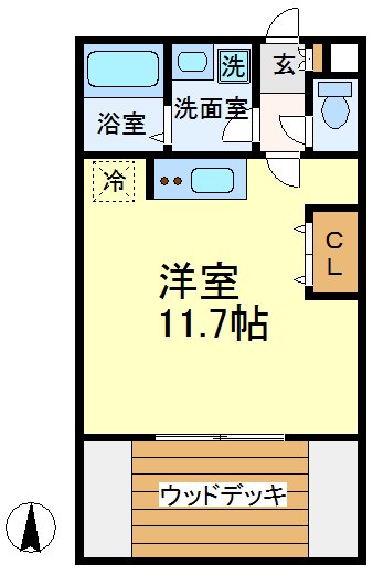 アルファ 間取り図