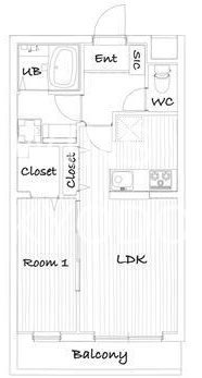 Laviabelle成城（ラヴィベール） 102号室 間取り