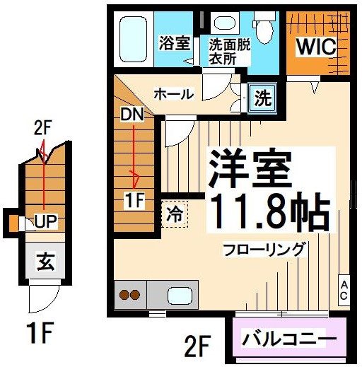 リブリフォレスト伊藤 207号室 間取り