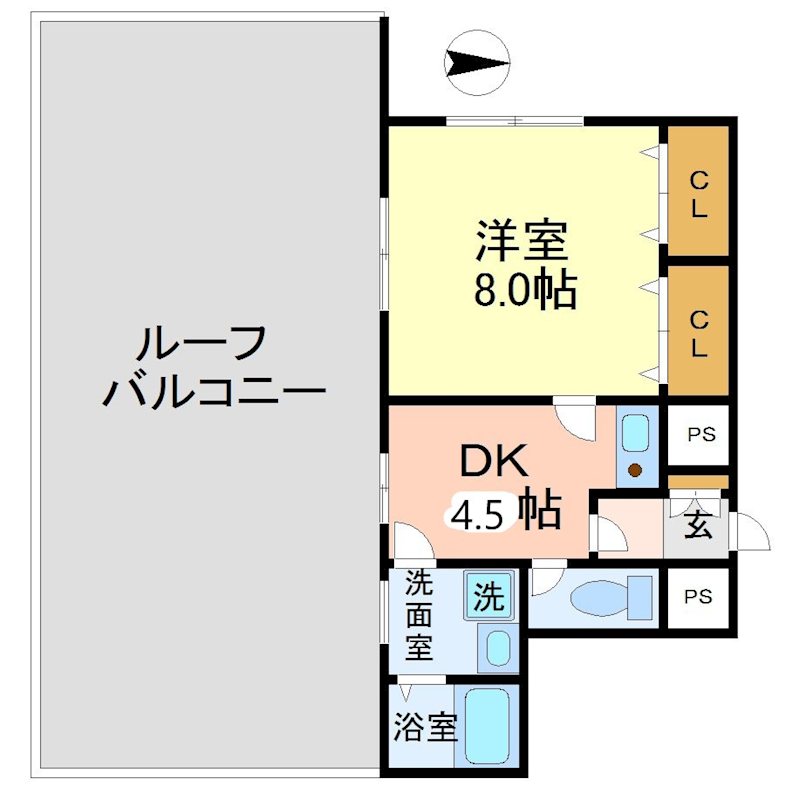 メゾン経堂ウエスト 403号室 間取り