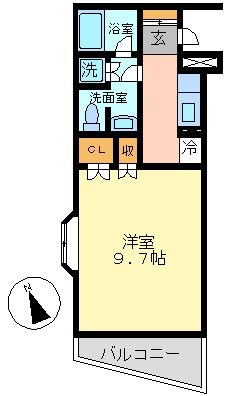 サンカント・アン豪徳寺 205号室 間取り