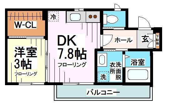 グランヴィア（喜多見） 間取り