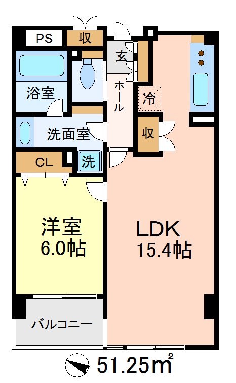 KDXレジデンス成城 間取り図