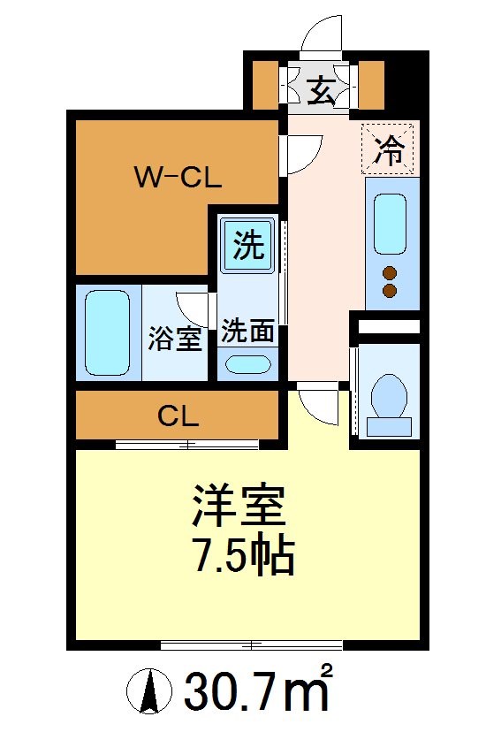 パークヒルズ経堂 間取り