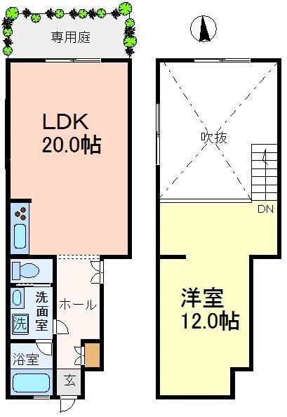 ファイナリスト 006号室 間取り