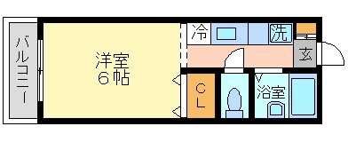 エスポアK&amp;amp;A 間取り図