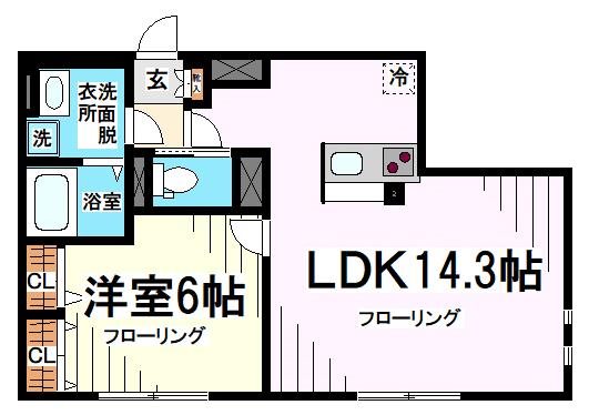 Ruygo世田谷（ルイーゴ） 間取り図