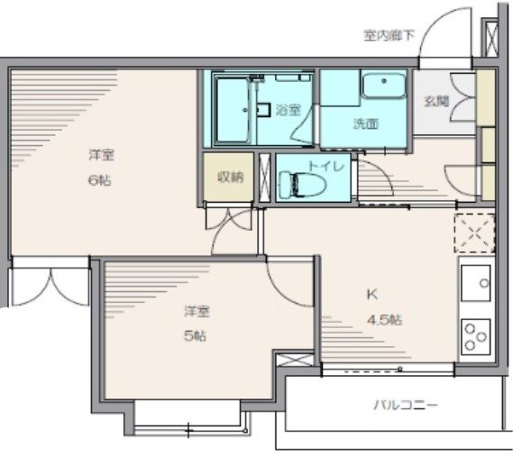 グリーンビュー成城 間取り