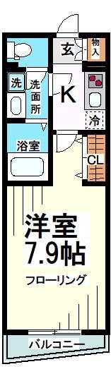 リージア千歳船橋 間取り図