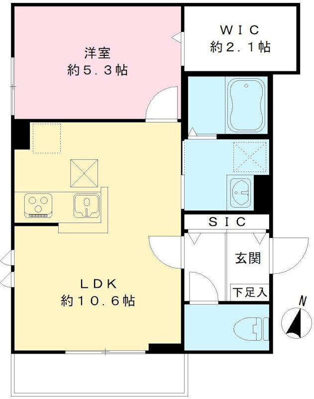  グランドシャトー成城 201号室 間取り