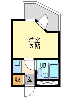 402号室 間取り