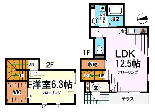 ライズ砧 間取り図