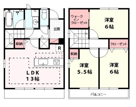 コモレビ大蔵Q     間取り