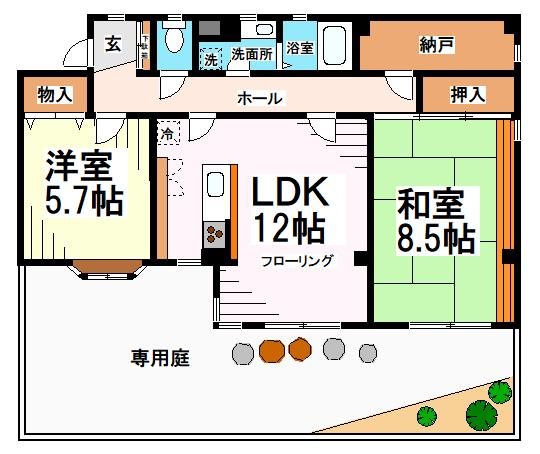 エレナコート経堂 間取り