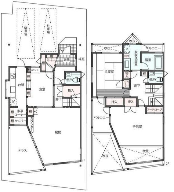 中和泉1丁目戸建て（1-4-24） 間取り