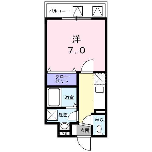 ピエトラ　ポッツォ 101号室 間取り