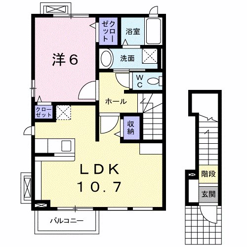 マグノリア（喜多見） 間取り
