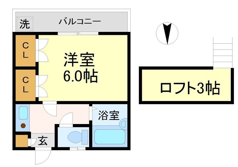 リューズハイム A棟 間取り