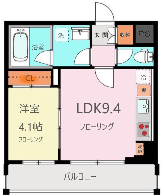 ミレベル千歳台 210号室 間取り