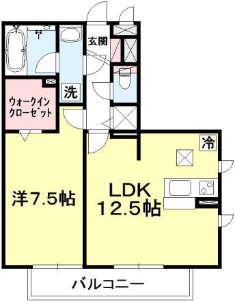 コモレビ大蔵E 間取り