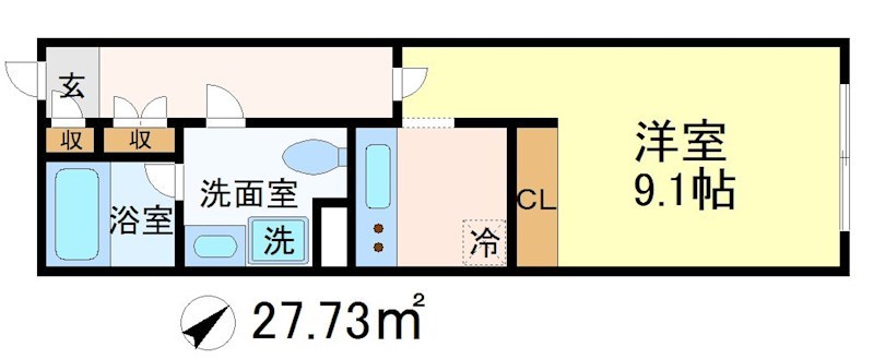 マコラ　パレ世田谷 間取り