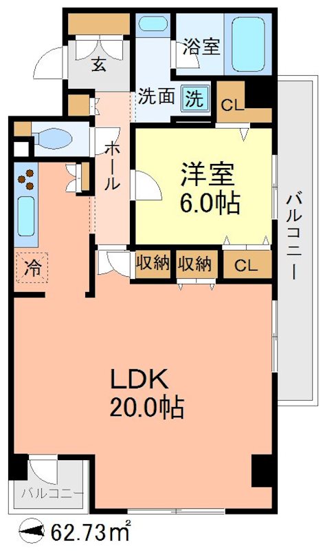 KDXレジデンス成城 305号室 間取り