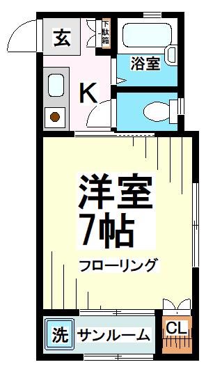 セブンハイツ 間取り