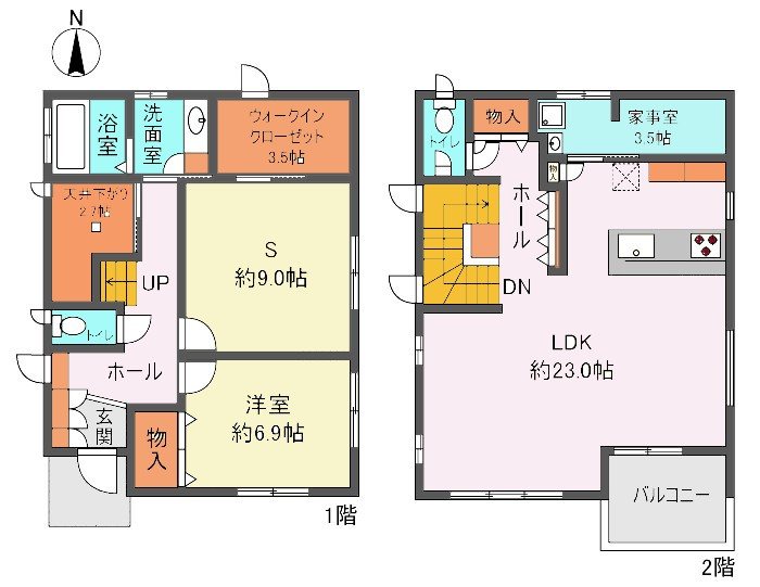 船橋3丁目戸建て 間取り