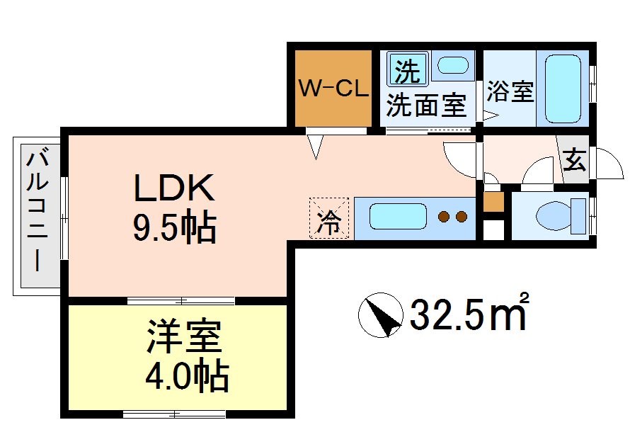 ヴァンサンクサクラ 間取り