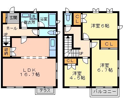 アルカステル  間取り