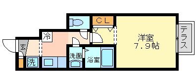 キャナルコート 間取り図