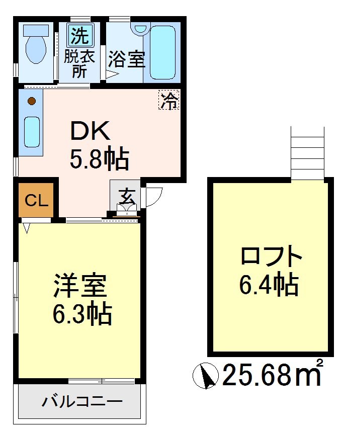 サンライズ椿 間取り